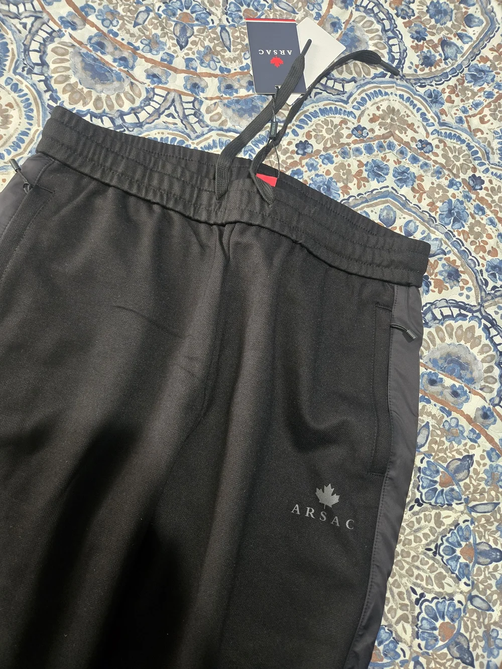 Men’s Black Panst - Style 7207